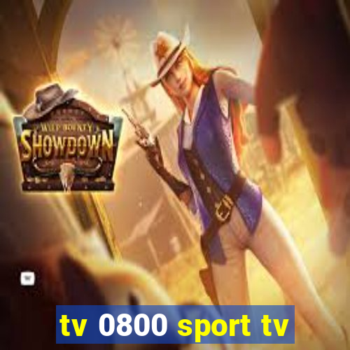 tv 0800 sport tv